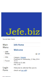 Mobile Screenshot of jefe.biz